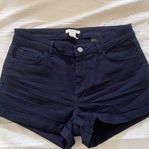 H&M Navy Blue Shorts